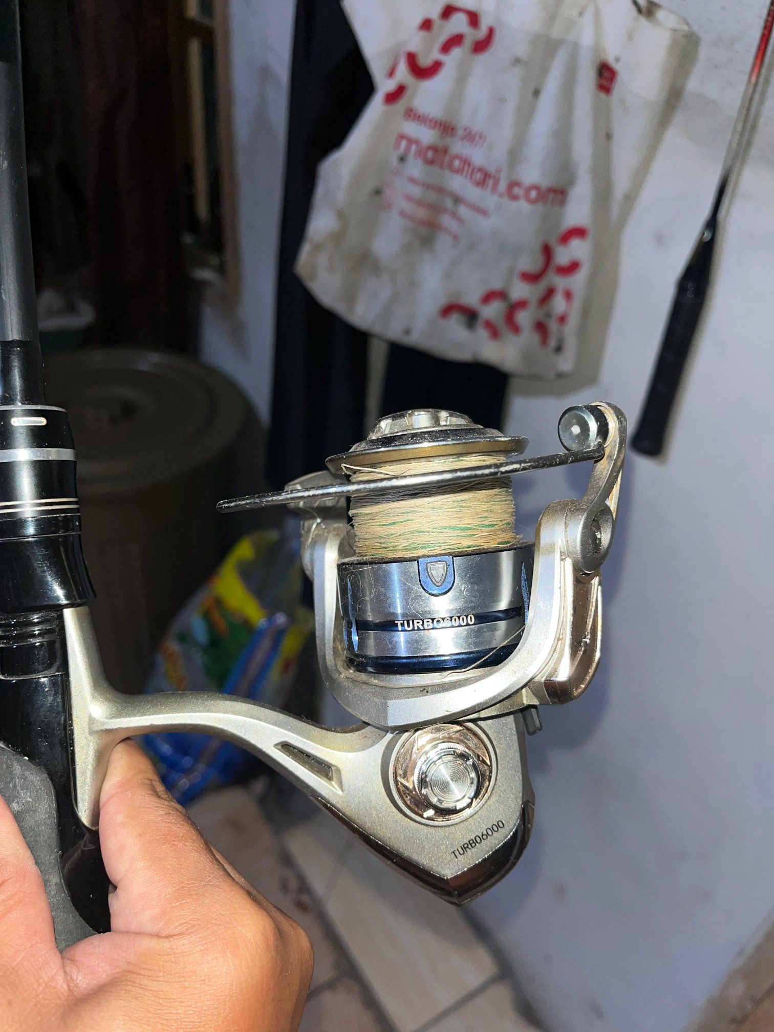 JUAL / BARTER JORAN TORNADO PARADISE 720 + REEL TURBO 6000 🎣