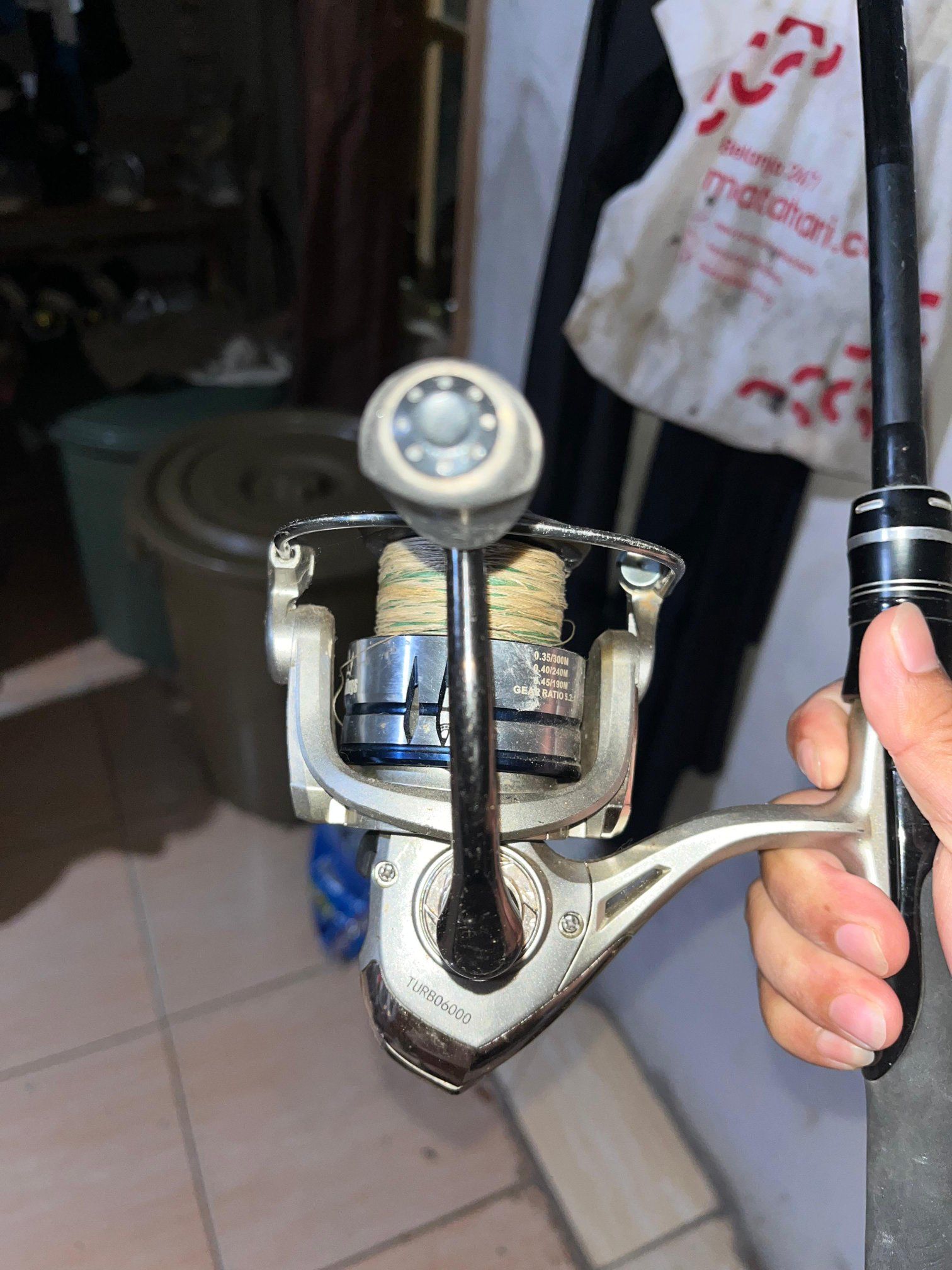JUAL / BARTER JORAN TORNADO PARADISE 720 + REEL TURBO 6000 🎣