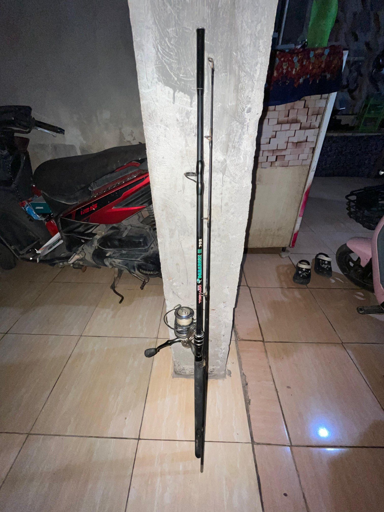 JUAL / BARTER JORAN TORNADO PARADISE 720 + REEL TURBO 6000 🎣
