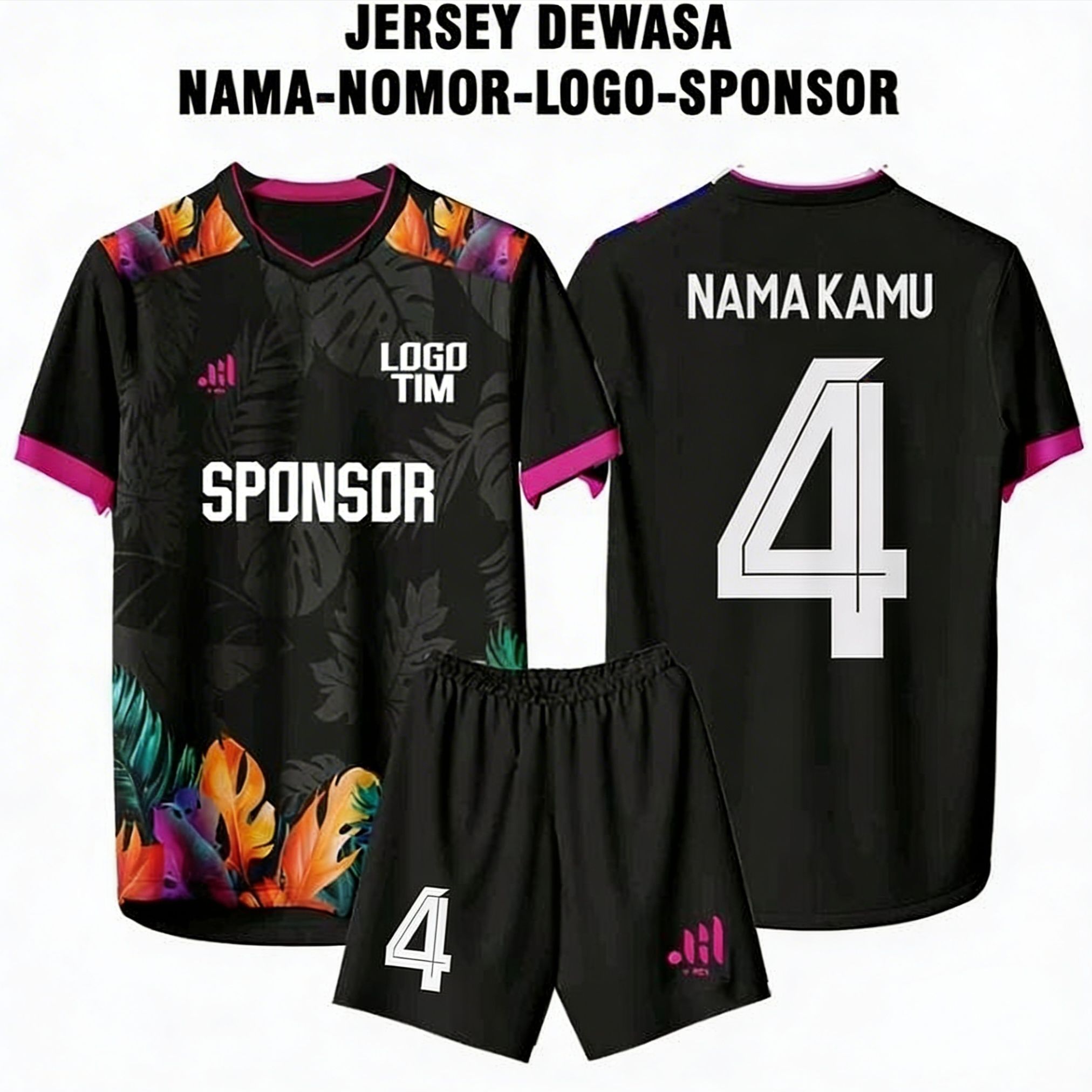 Custom Jersey Bola Dewasa Harga Murah – Cocok Turnamen, Komunitas & Harian