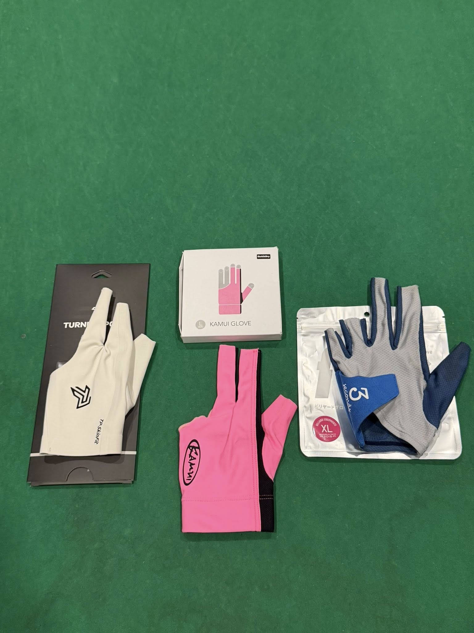 JUAL GLOVE BILLIARD ORIGINAL – KONDISI MULUS & SIAP PAKAI! 🔥