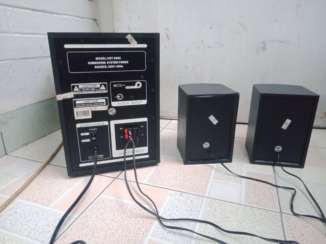 SPEAKER AKTIF SUBWOOFER SIMBADA CST-8000 ORI PABRIKAN🔊