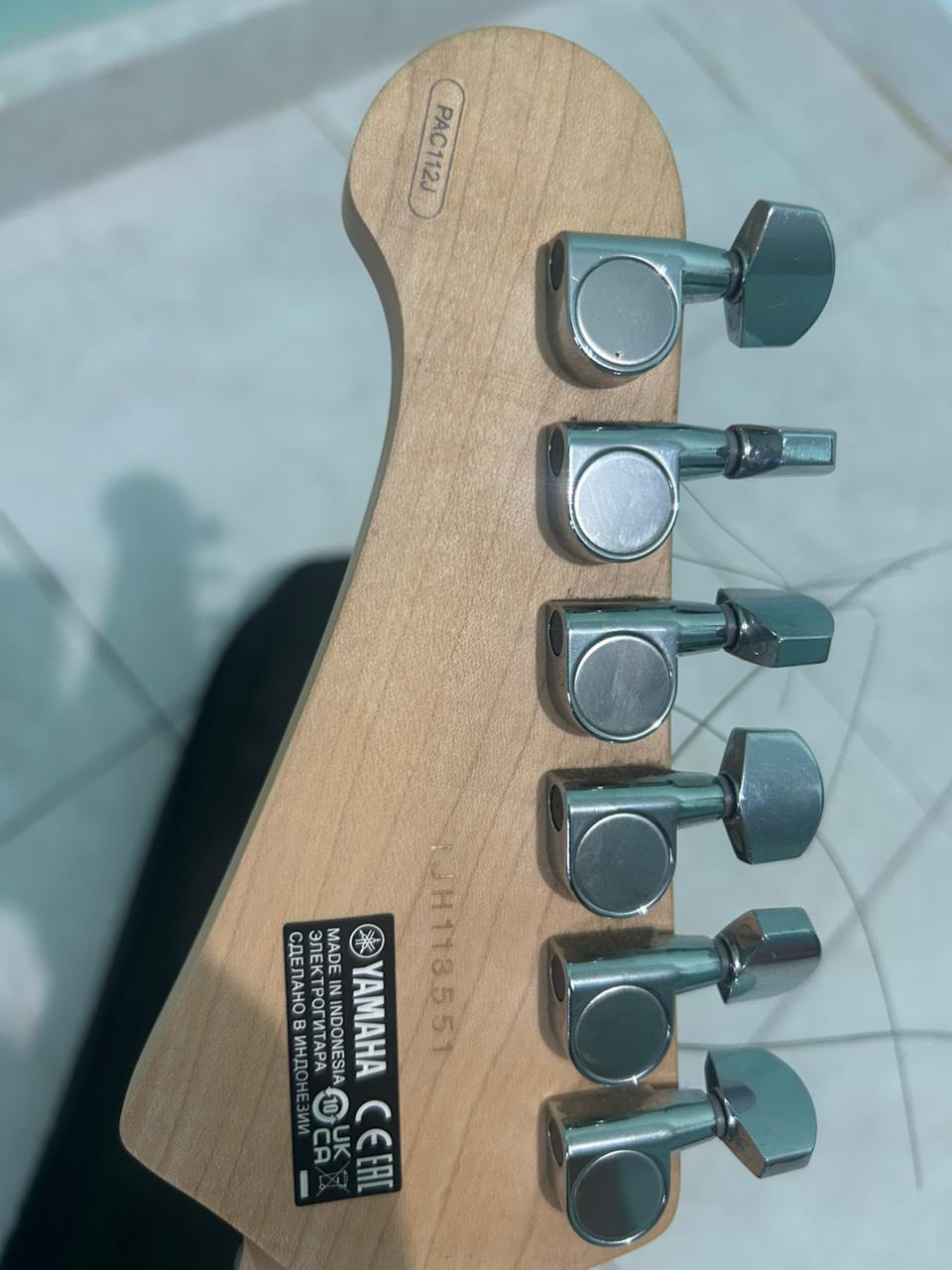 DIJUAL GITAR LISTRIK YAMAHA PACIFICA 112J ORI – NATURAL WOOD
