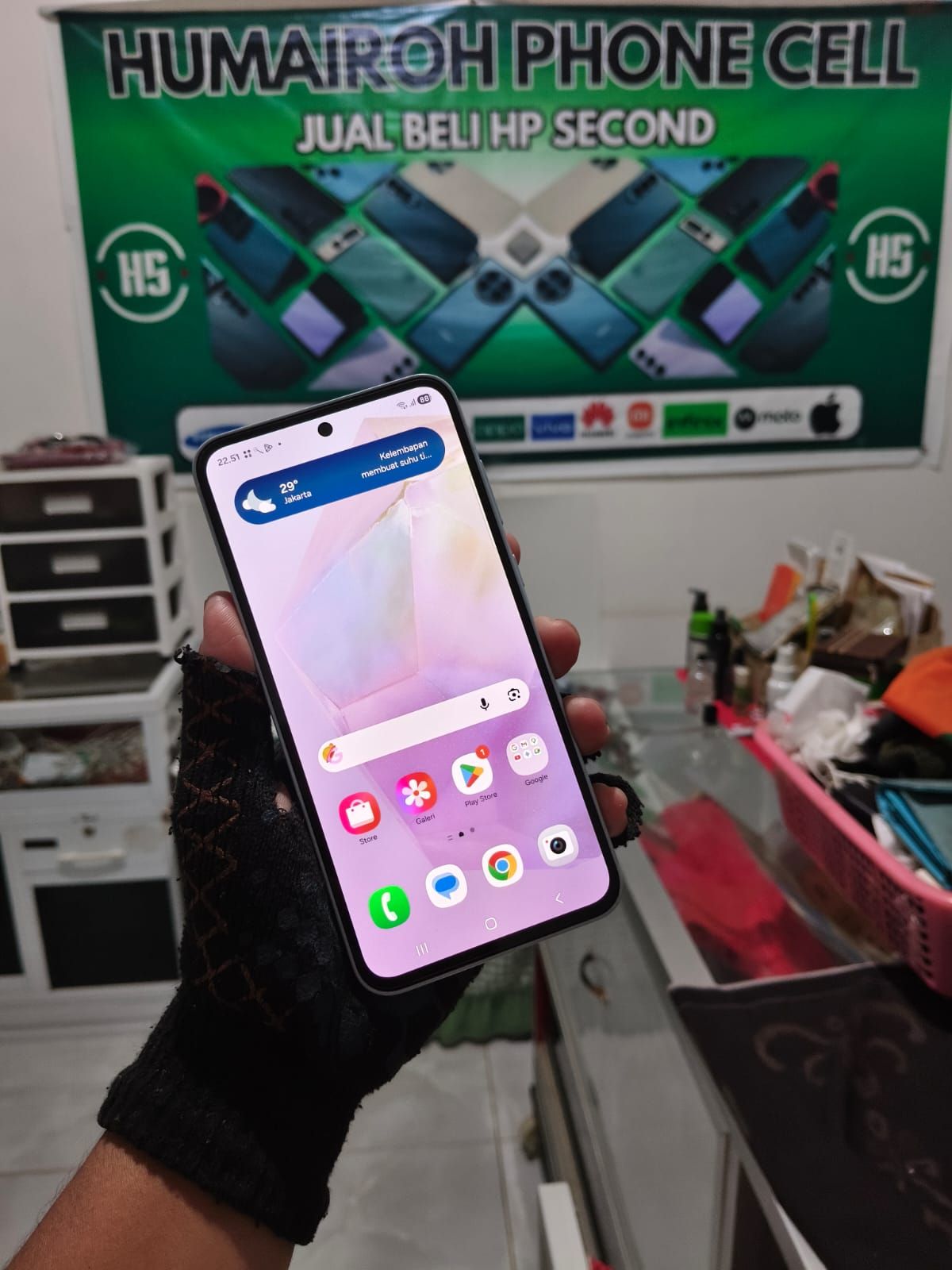 Jual Samsung Galaxy A35 5G Mulus Like New 🔥