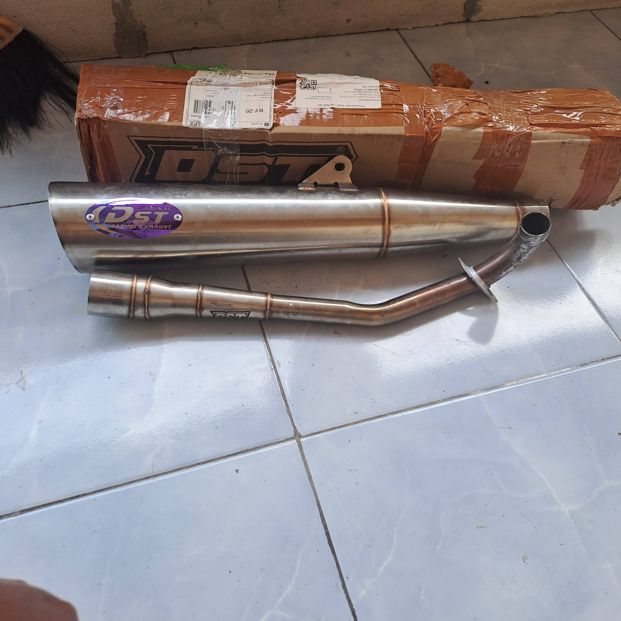 Knalpot DST PNP Supra 125 Old / Karisma – Suara Ngebass Gahar, Adem!