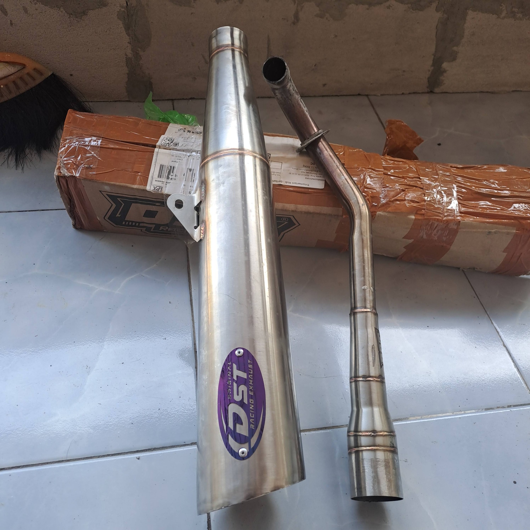 Knalpot DST PNP Supra 125 Old / Karisma – Suara Ngebass Gahar, Adem!