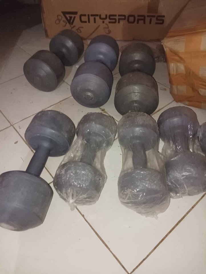 🏋️ BARBEL PLASTIK 1–10 KG – KUAT, PRAKTIS & HARGA GROSIR