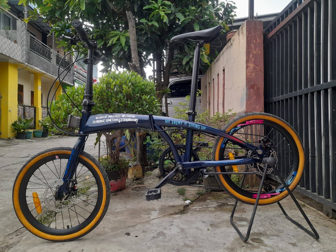 🚲 Sepeda Lipat 20 Inch | 8 Speed | Ori & Siap Pakai