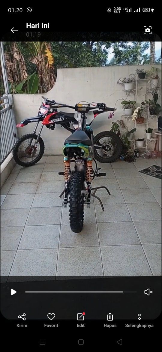 DIJUAL KERANGKA RBT SET BAN DEPAN BELAKANG – SIAP NAIK MESIN! 🔥