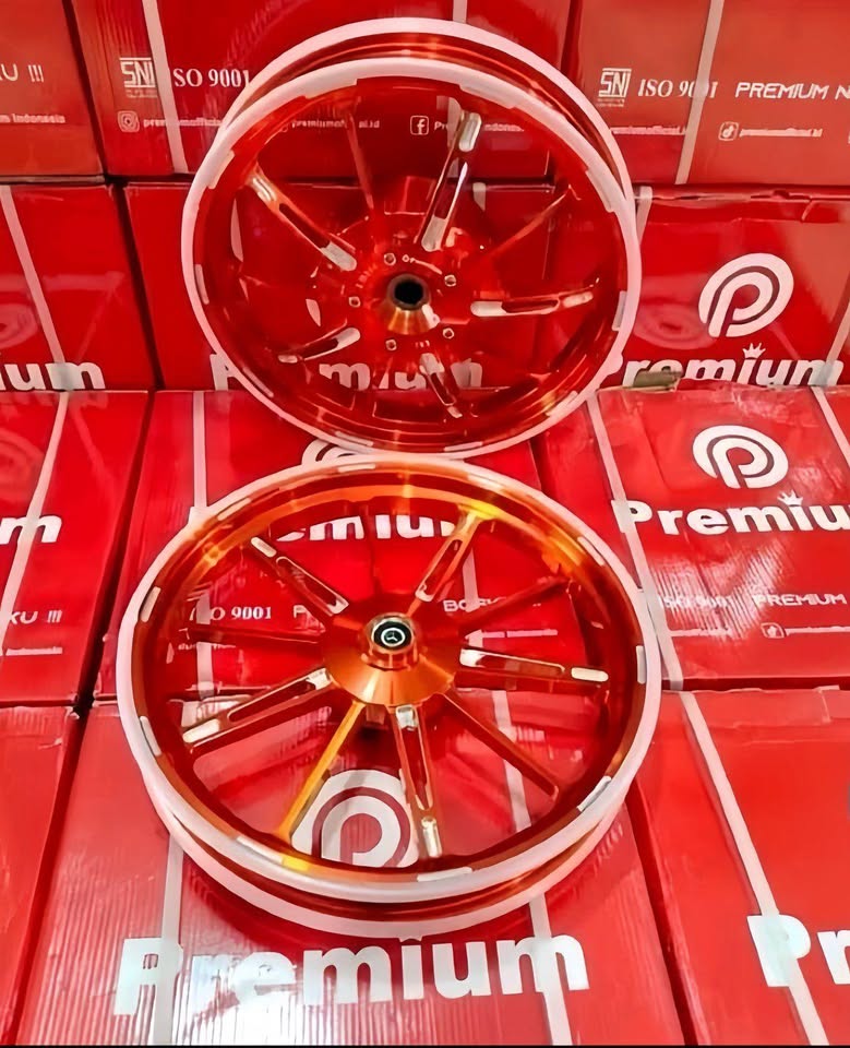 READY VELG RCB CT600 & VND/CNC Ring 17/14 – NOMINUS 100% Tinggal Pasang 🔥