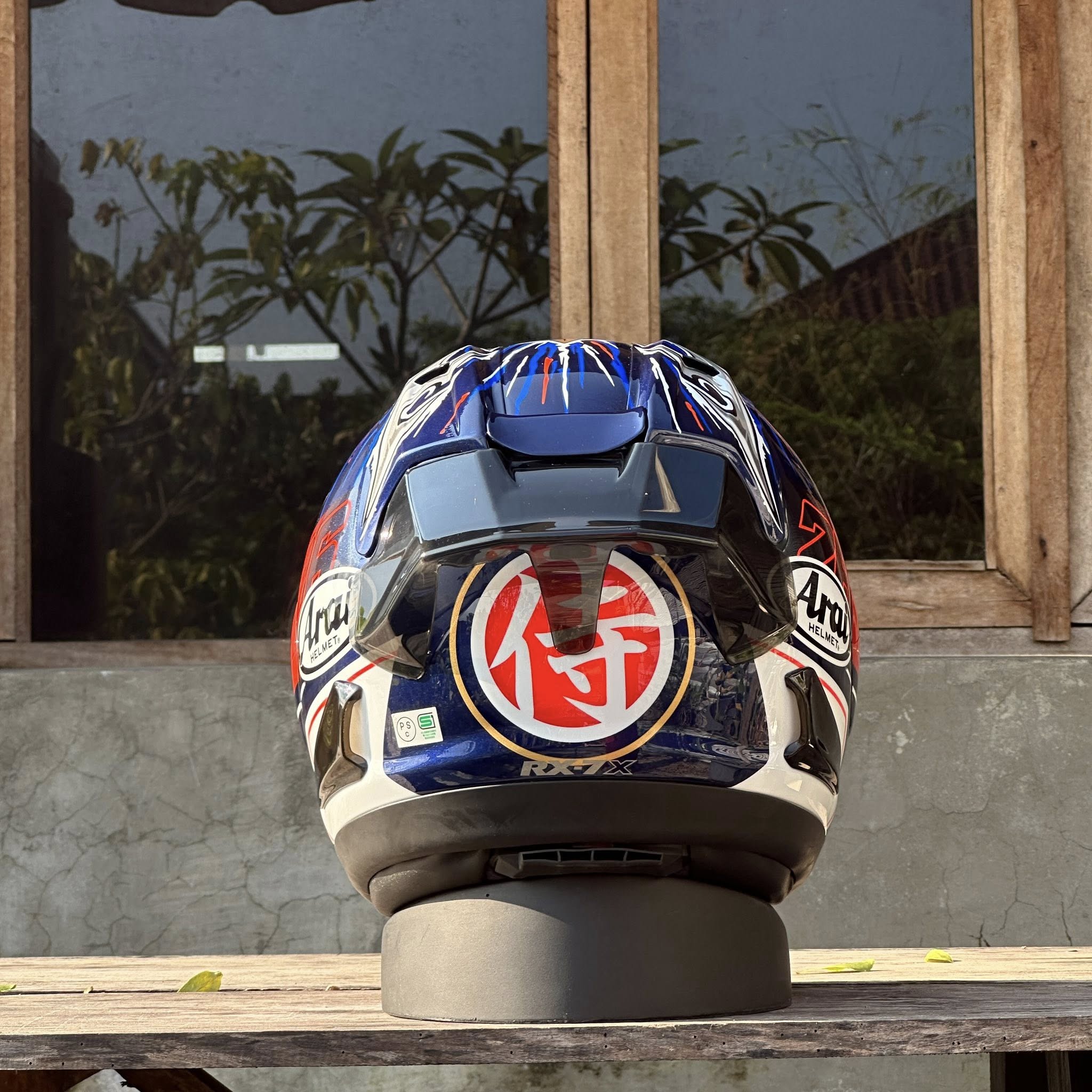 Arai RX-7X Pedrosa Shogun Original JDM – Like New, Paket Ganteng! 🔥
