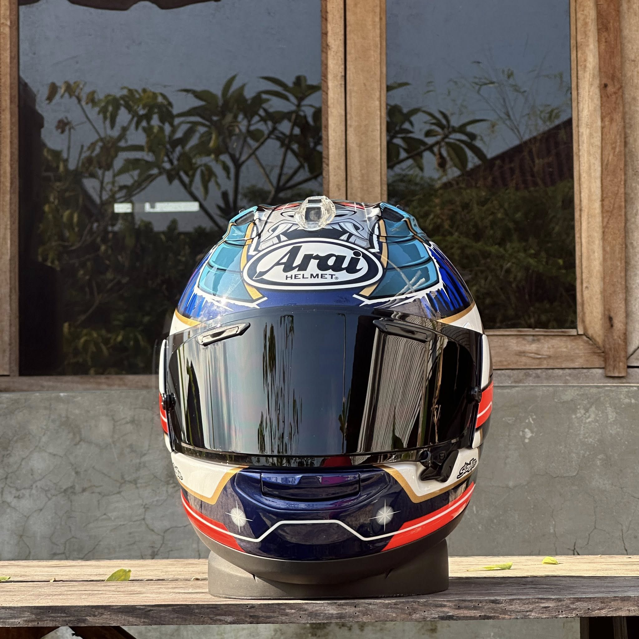 Arai RX-7X Pedrosa Shogun Original JDM – Like New, Paket Ganteng! 🔥