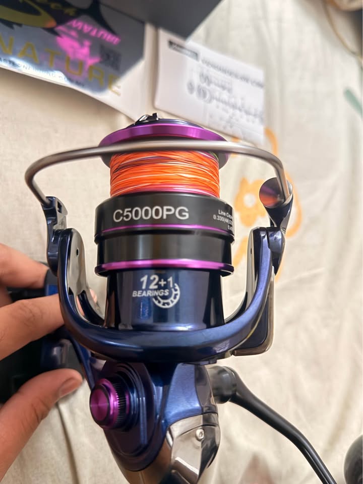 HIGH END REEL G-TECH VENOMOUS SW SPINNING 5000PG 🔥