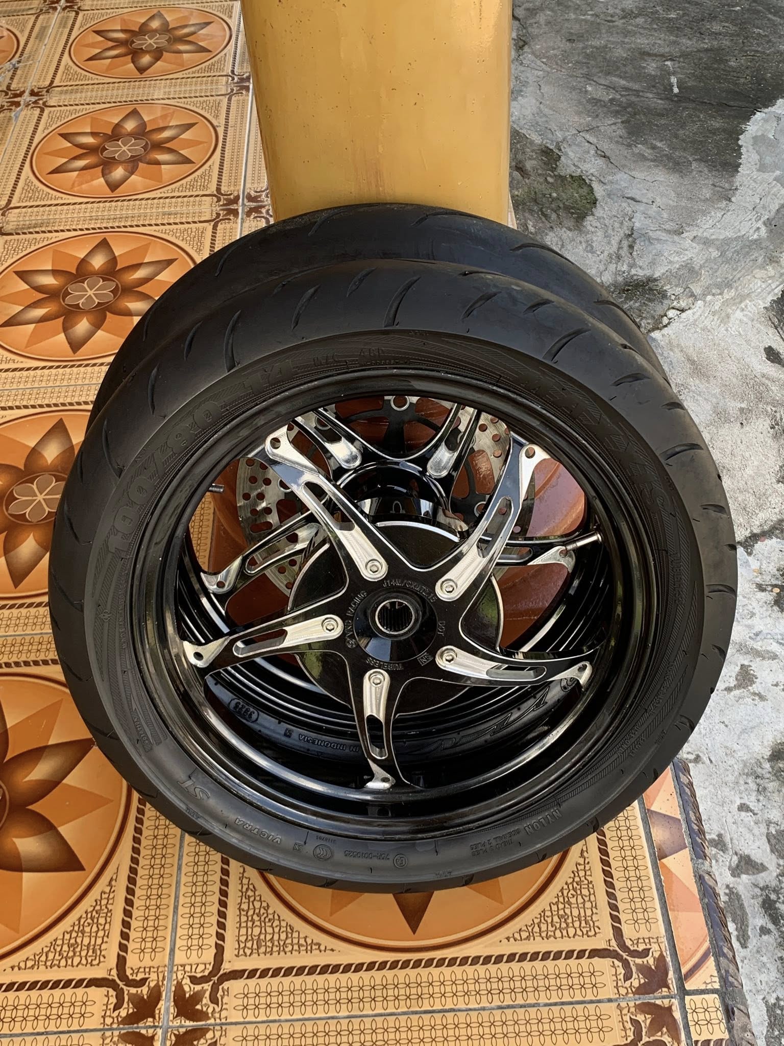 Velg VND Bintang Laut Siap Pakai – Cocok Vario 125/150, Harga Nego Tipis