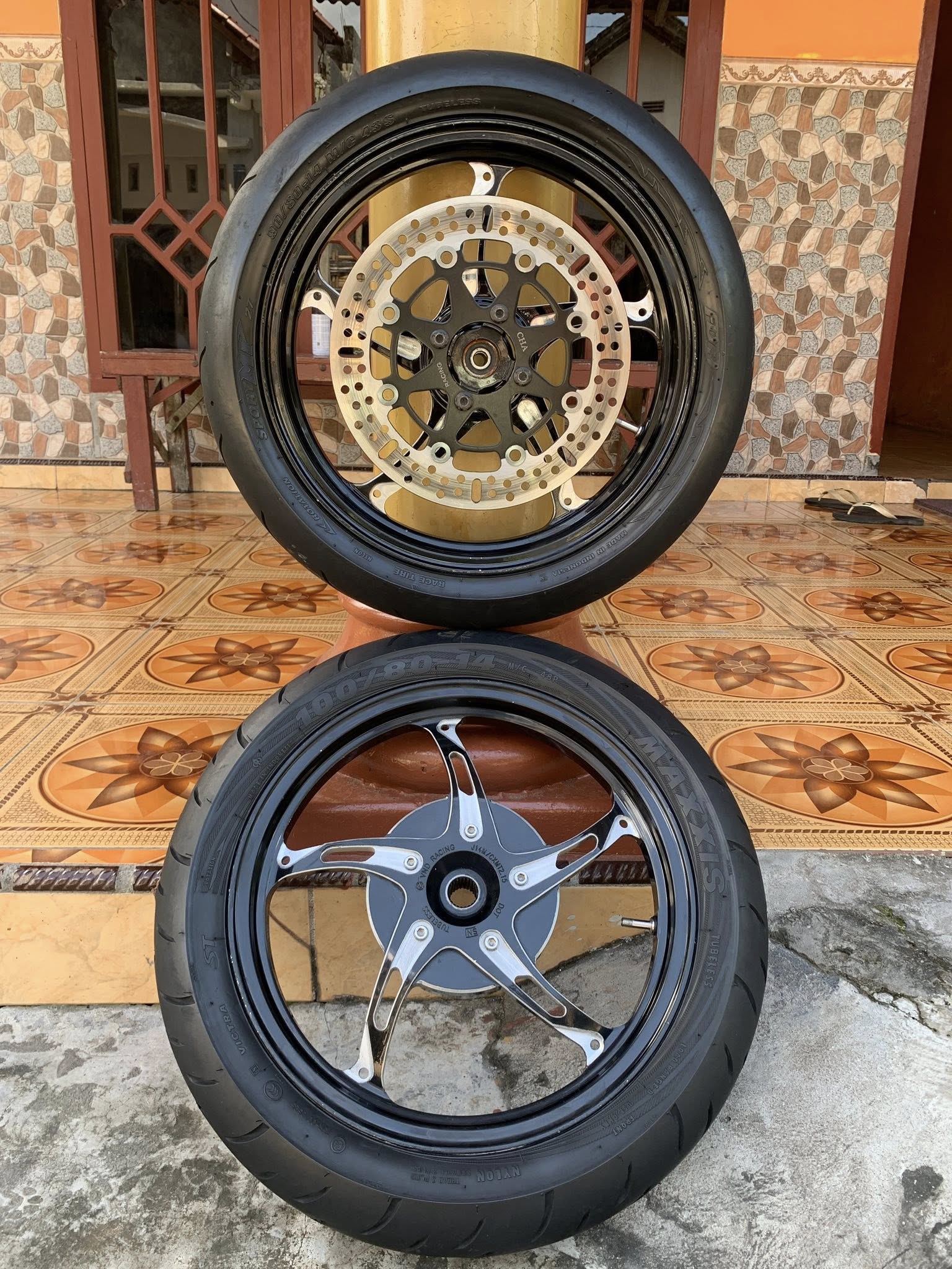 Velg VND Bintang Laut Siap Pakai – Cocok Vario 125/150, Harga Nego Tipis