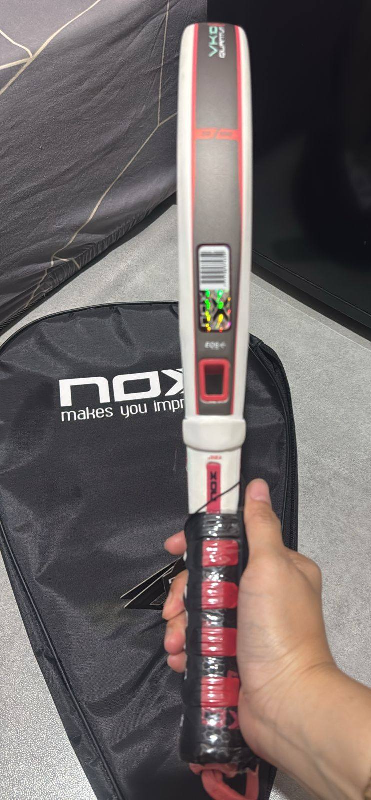 JUAL RAKET PADEL NOX VK10 QUANTUM ORIGINAL – BARU, BELUM PERNAH DIPAKAI! 🔥