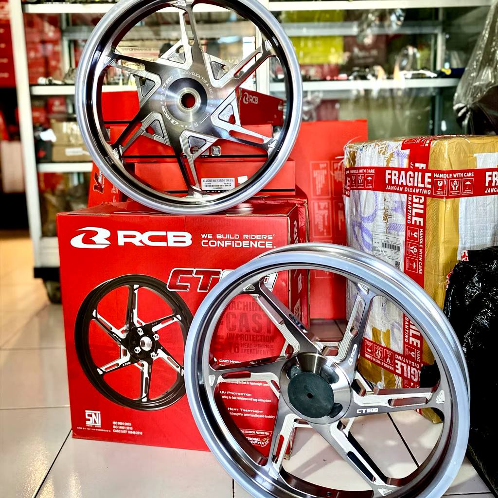 JUAL VELG RCB CT-600 RING 14 | KUALITAS BALAP, TAMPILAN MAKIN GAGAH 🔥