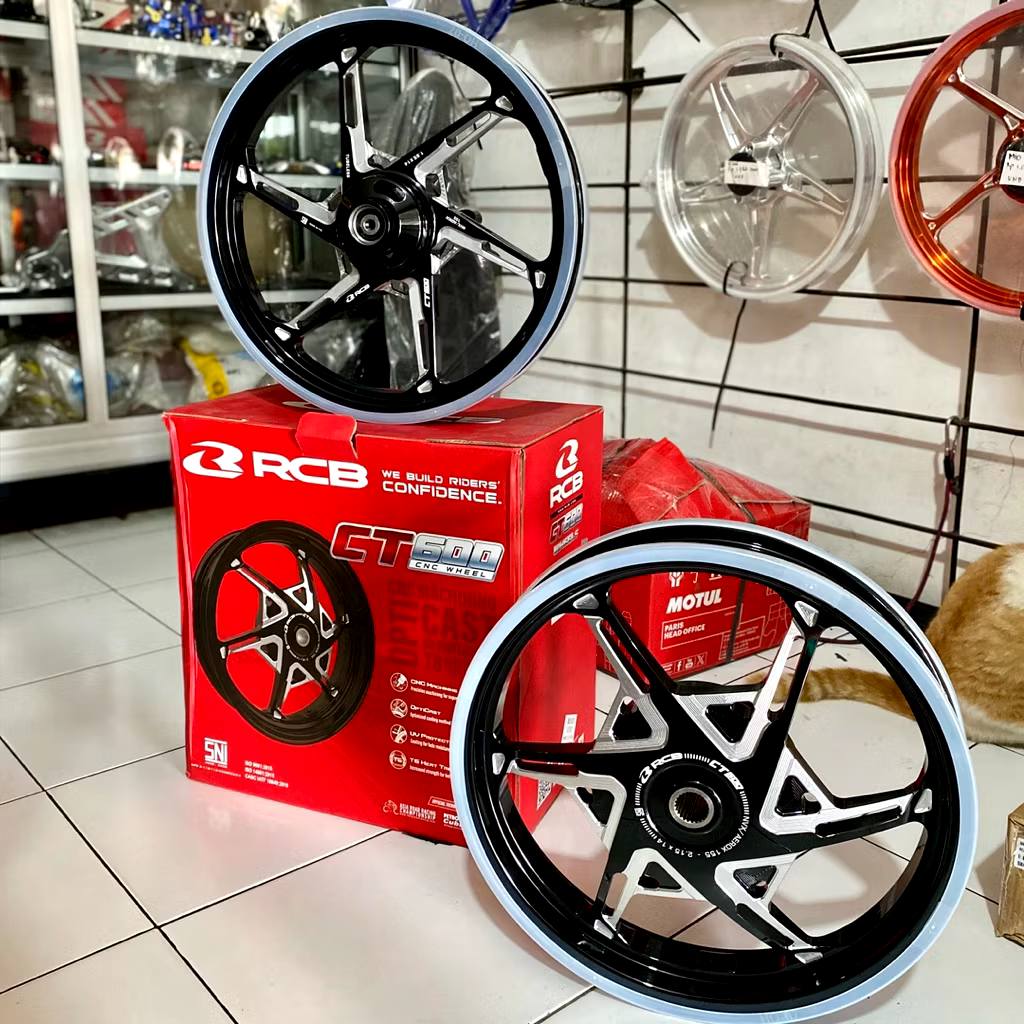 JUAL VELG RCB CT-600 RING 14 | KUALITAS BALAP, TAMPILAN MAKIN GAGAH 🔥