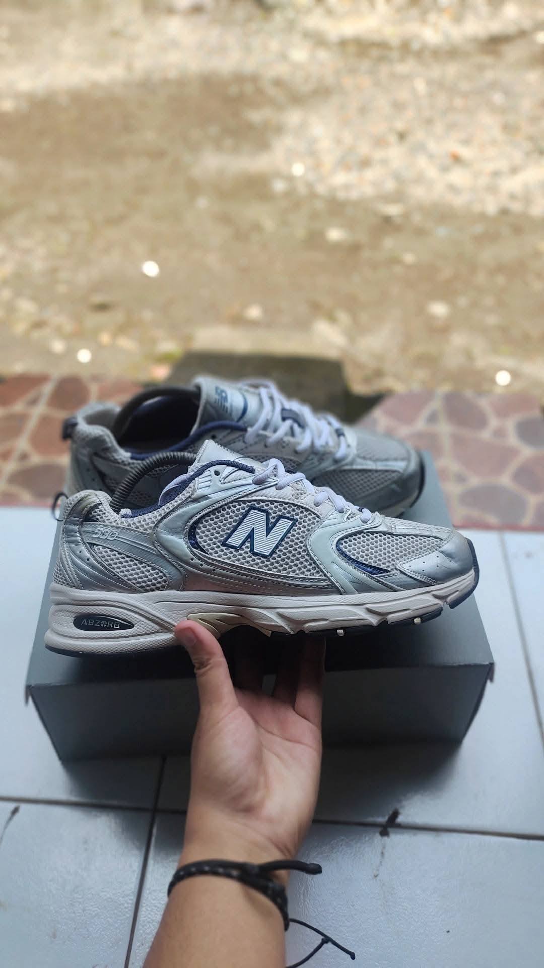 NB 530 Steel Grey – Warna Favorit, Kondisi Mulus, Harga Bersahabat!