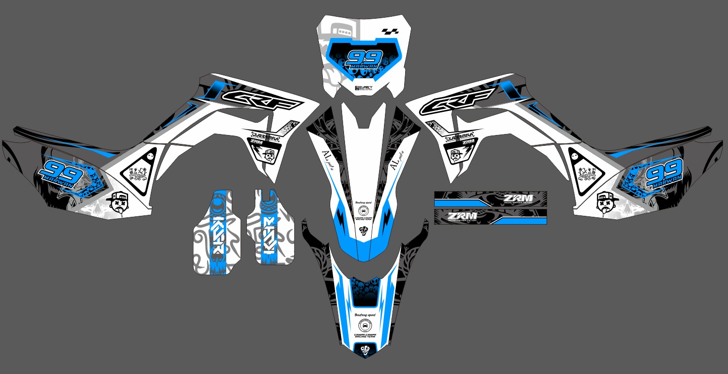 DECAL STIKER MOTOR CUSTOM KEREN & BERKUALITAS 🔥