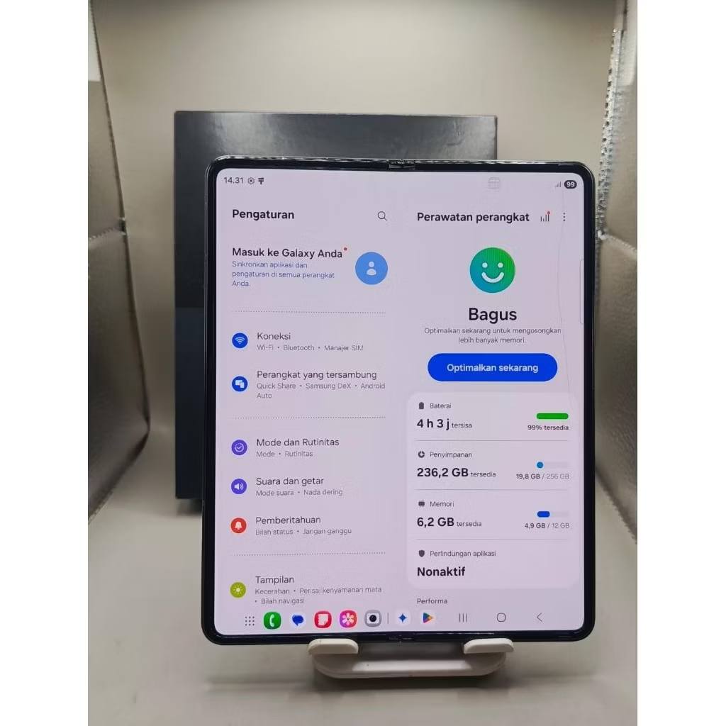 JUAL SAMSUNG Z FOLD 3 5G RAM 12/256GB SEIN ORIGINAL – FLAGSHIP LIPAT🔥