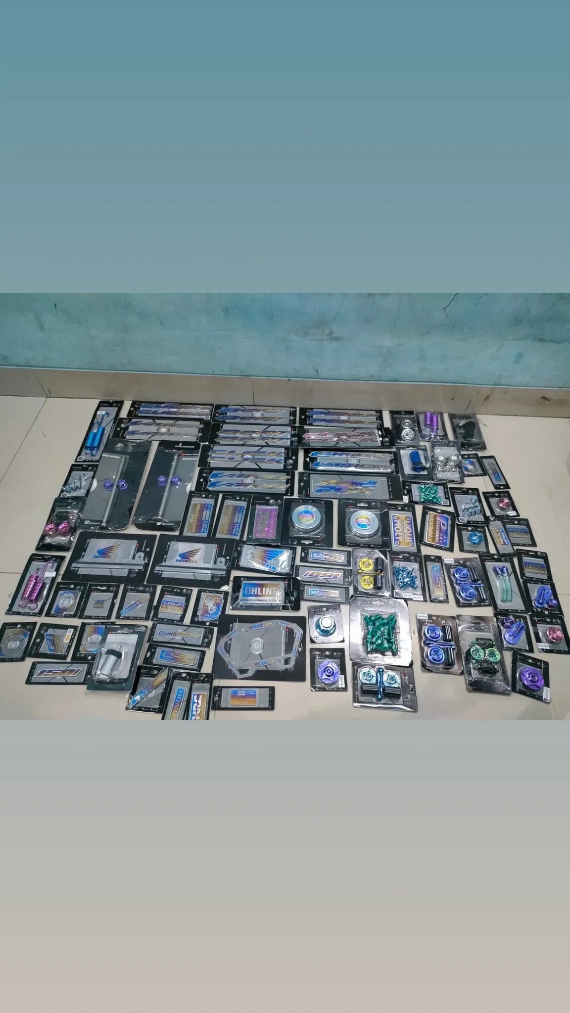 🔩 BAUT TITANIUM ORIGINAL ADA DI SINI – PART ALL MATIC LENGKAP & SIAP COD