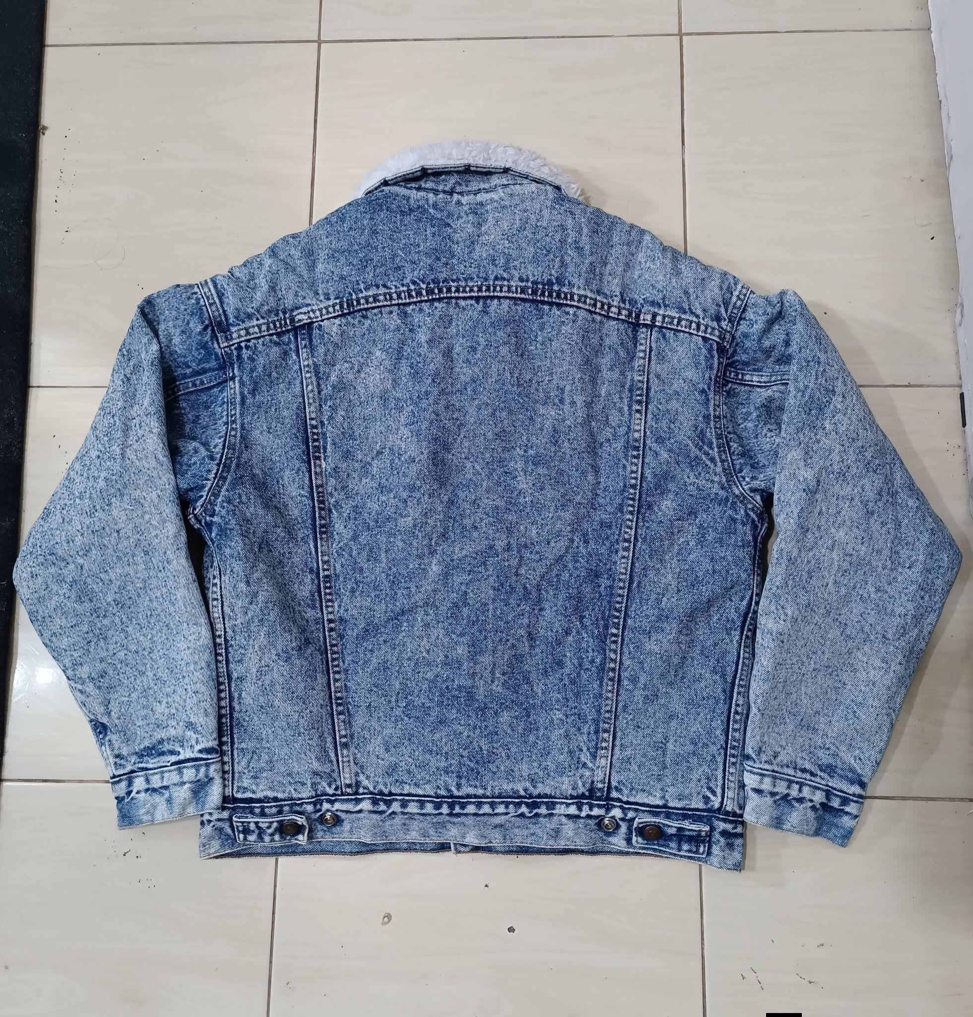 Vintage Levi’s Sherpa Acid Wash Made in USA – Rare Item 🔥