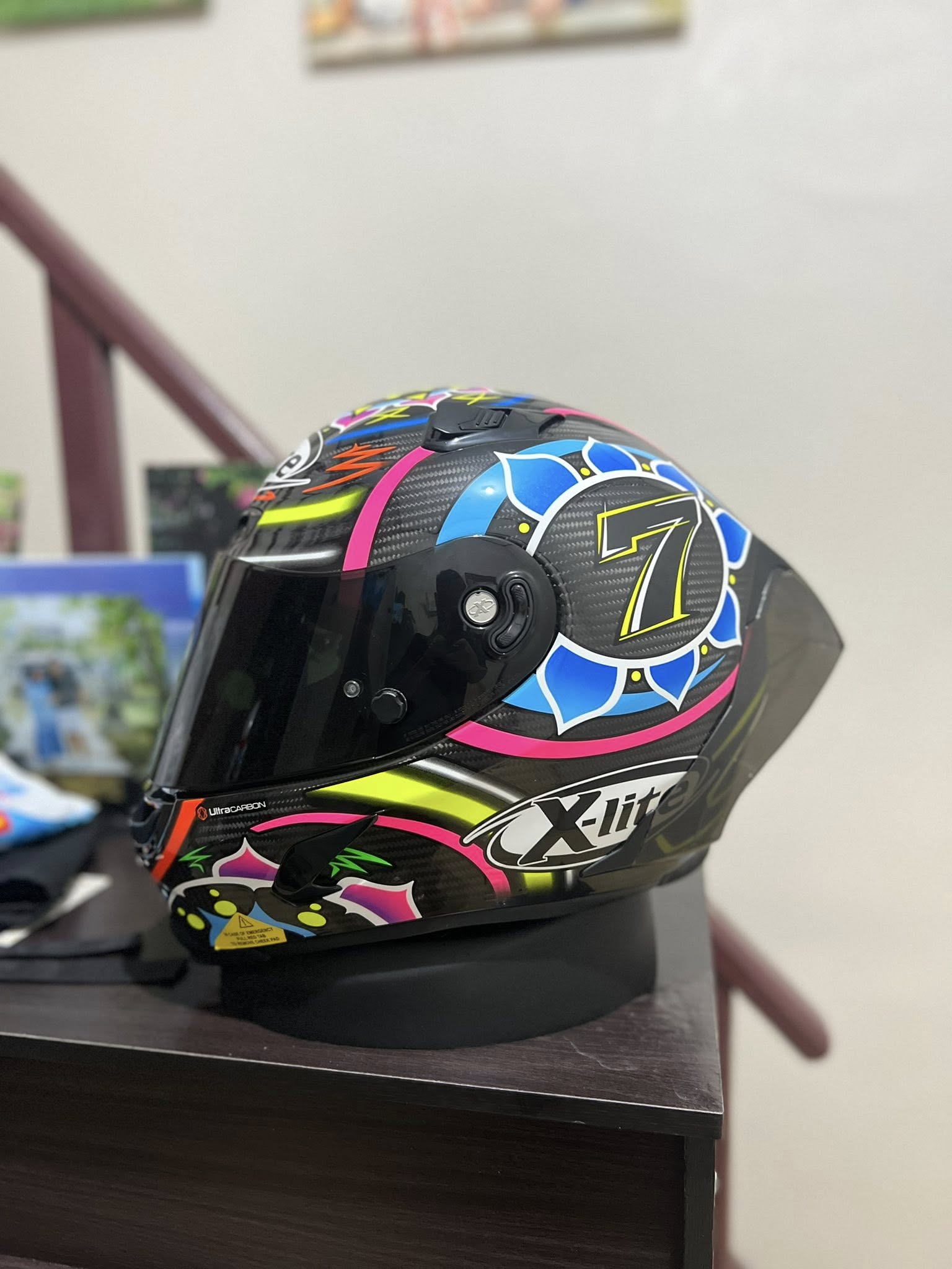 Dijual Helm Premium Dia Xlite X803RS Motif Chaz Davies GP – Like New! 🔥