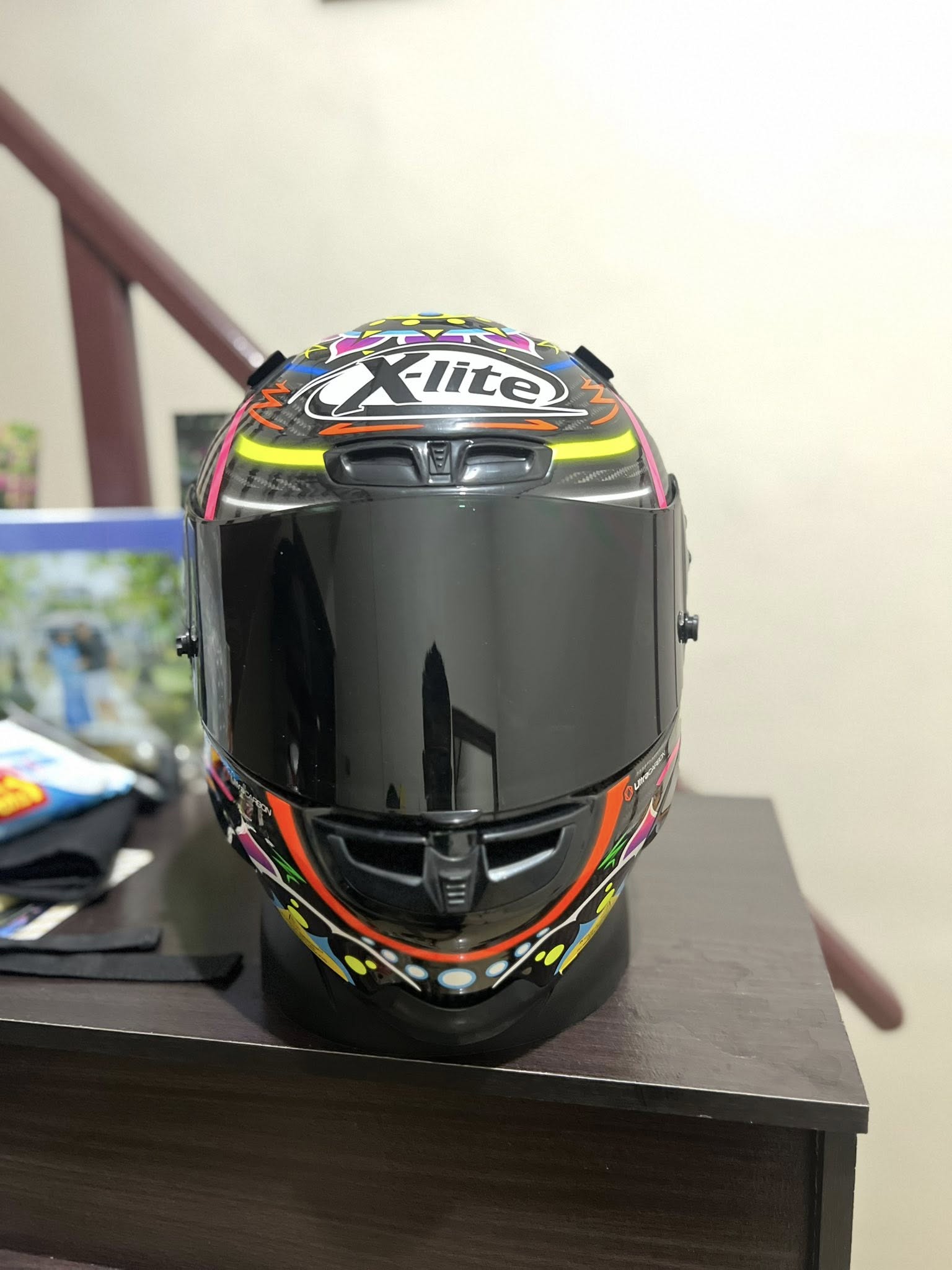 Dijual Helm Premium Dia Xlite X803RS Motif Chaz Davies GP – Like New! 🔥