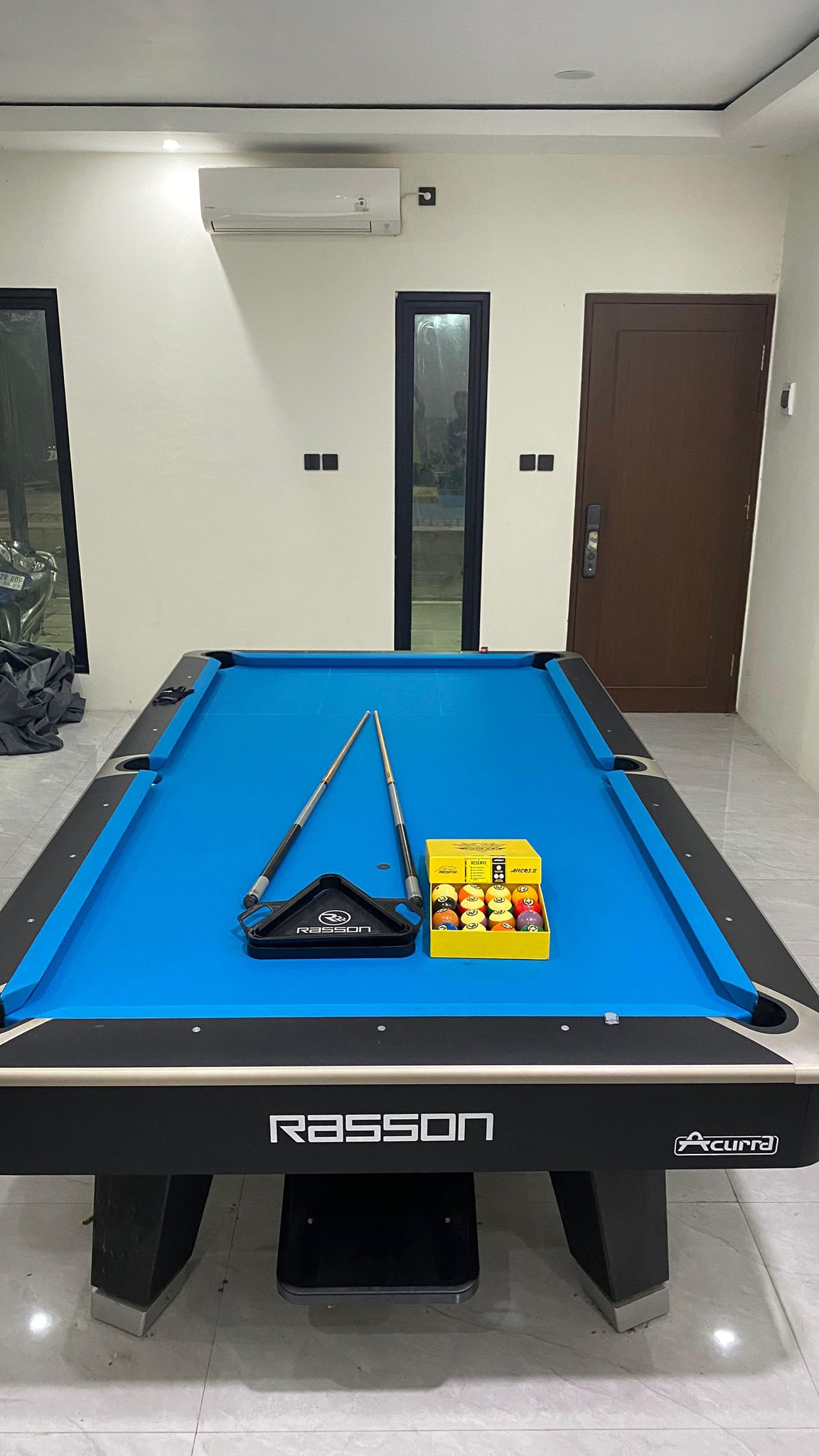 MEJA BILLIARD SULTAN RASSON ACURRA – DESAIN ELEGAN, PRESISI JUARA, SIAP MAIN!