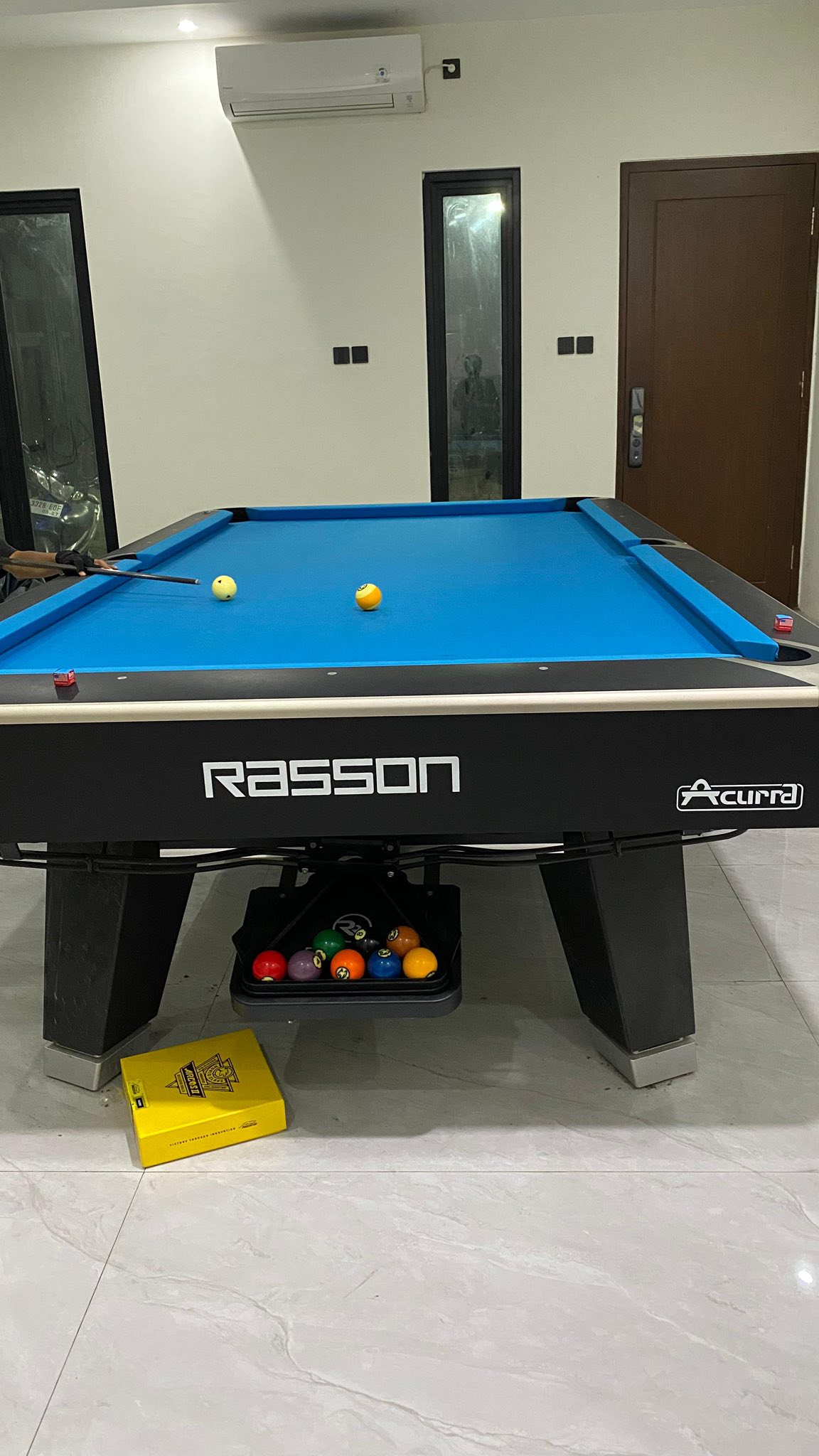 MEJA BILLIARD SULTAN RASSON ACURRA – DESAIN ELEGAN, PRESISI JUARA, SIAP MAIN!