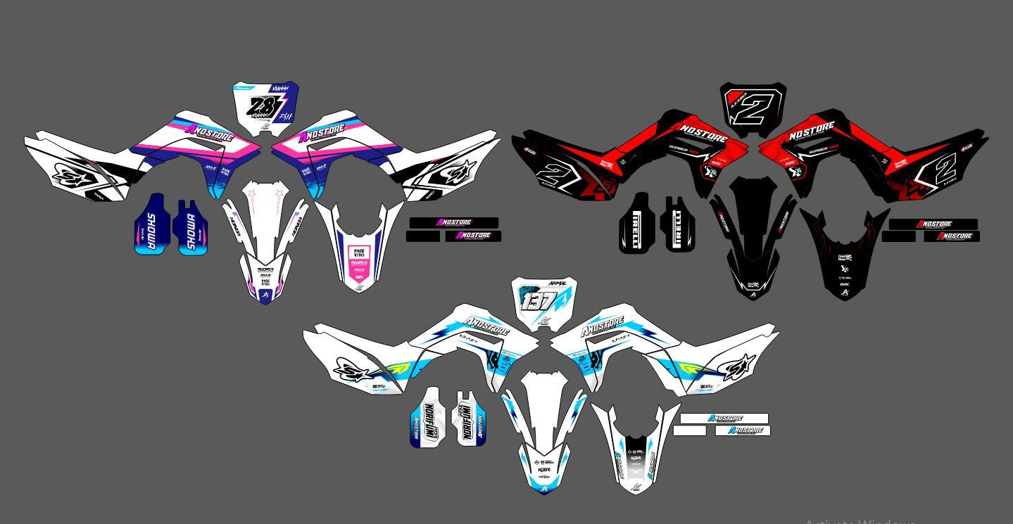 DECAL MOTOR KUSTOM ARZ RACING PRODUCT — TAMPILAN GARANG, KARAKTER JUARA