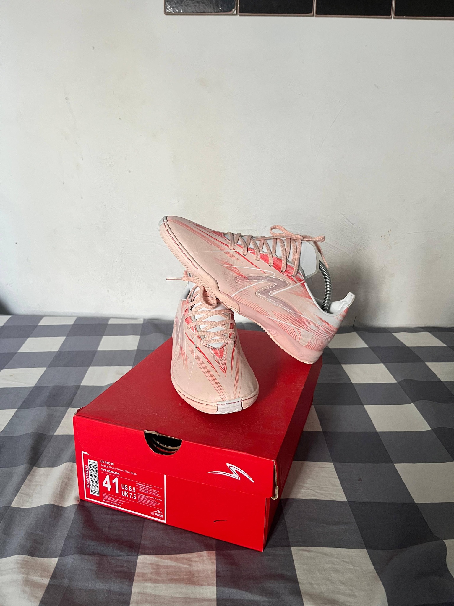 JUAL CEPAT! Sepatu Futsal SPECS Original – Mulus Like New 🔥