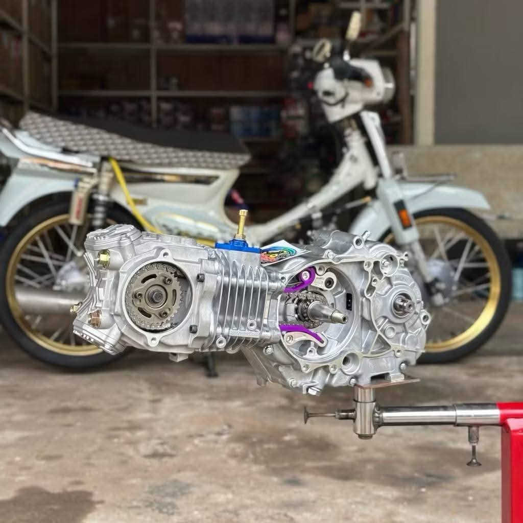 Mesin C-Series Supra / Win / Pitung 200cc — Siap Borong Buat Touring & Drag!