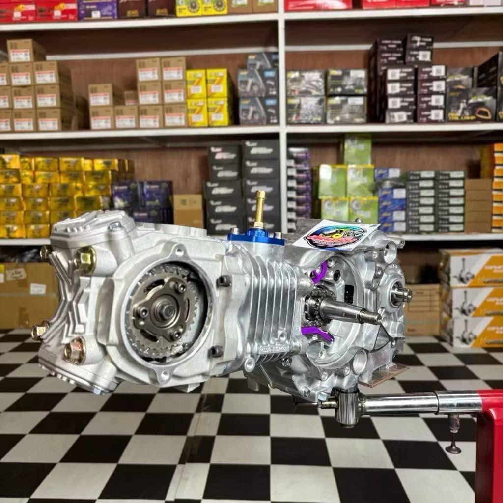 Mesin C-Series Supra / Win / Pitung 200cc — Siap Borong Buat Touring & Drag!