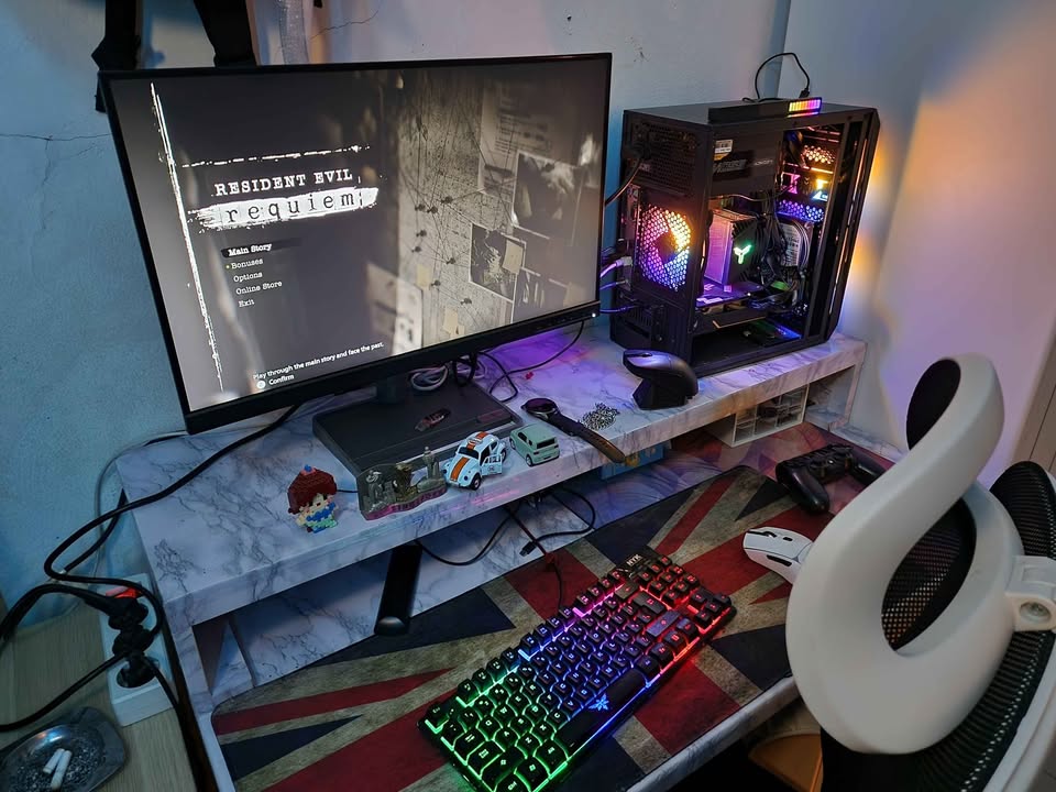 DIJUAL PC GAMING FULLSET PRIBADI | SIAP DESIGN • STREAMING • GAME BERAT 🔥