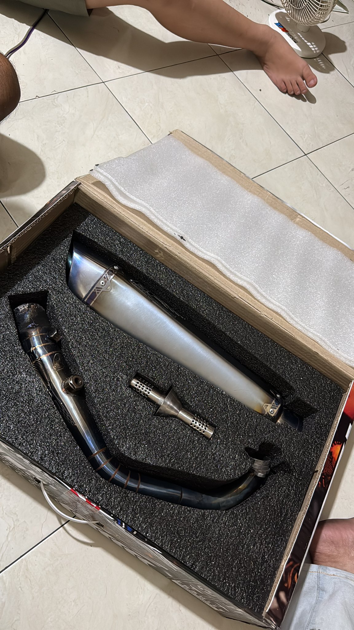 JUAL KNALPOT GT SPEED ORIGINAL – MULUS, PEMAKAIAN 2 MINGGU! 🔥
