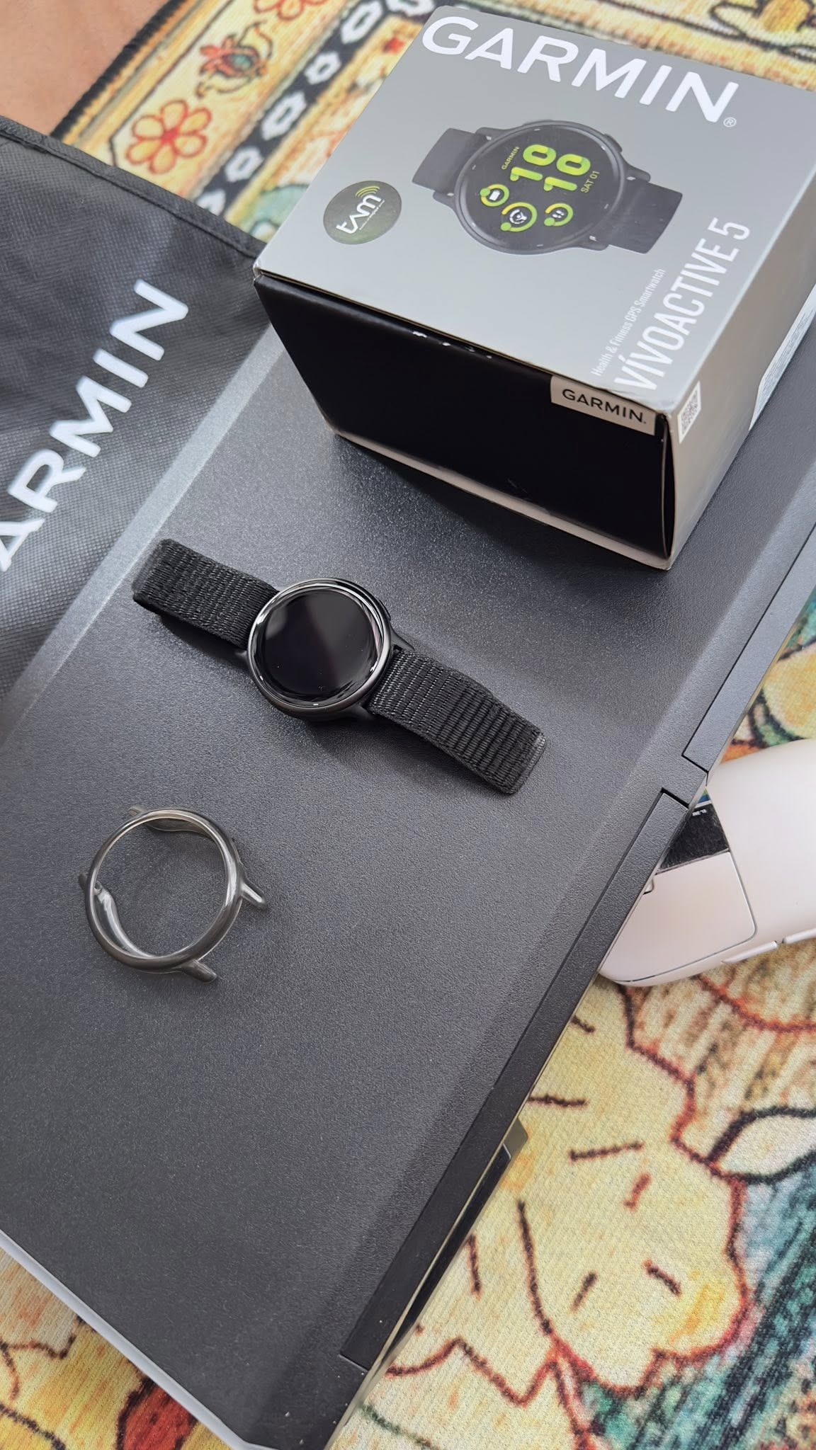 Jual Jam Smartwatch Garmin Vivoactive 5 Mulus Fullset Garansi Aktif 🔥