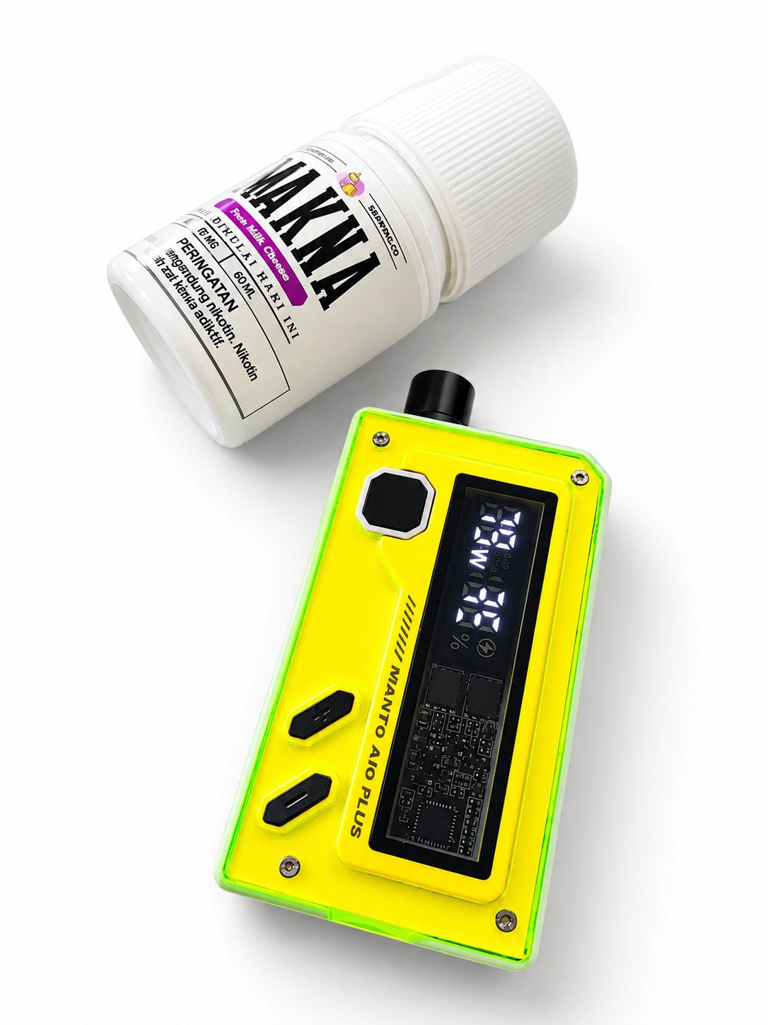 Vape Manto AIO 80W Like New – Pemakaian < 1 Bulan! 🔥
