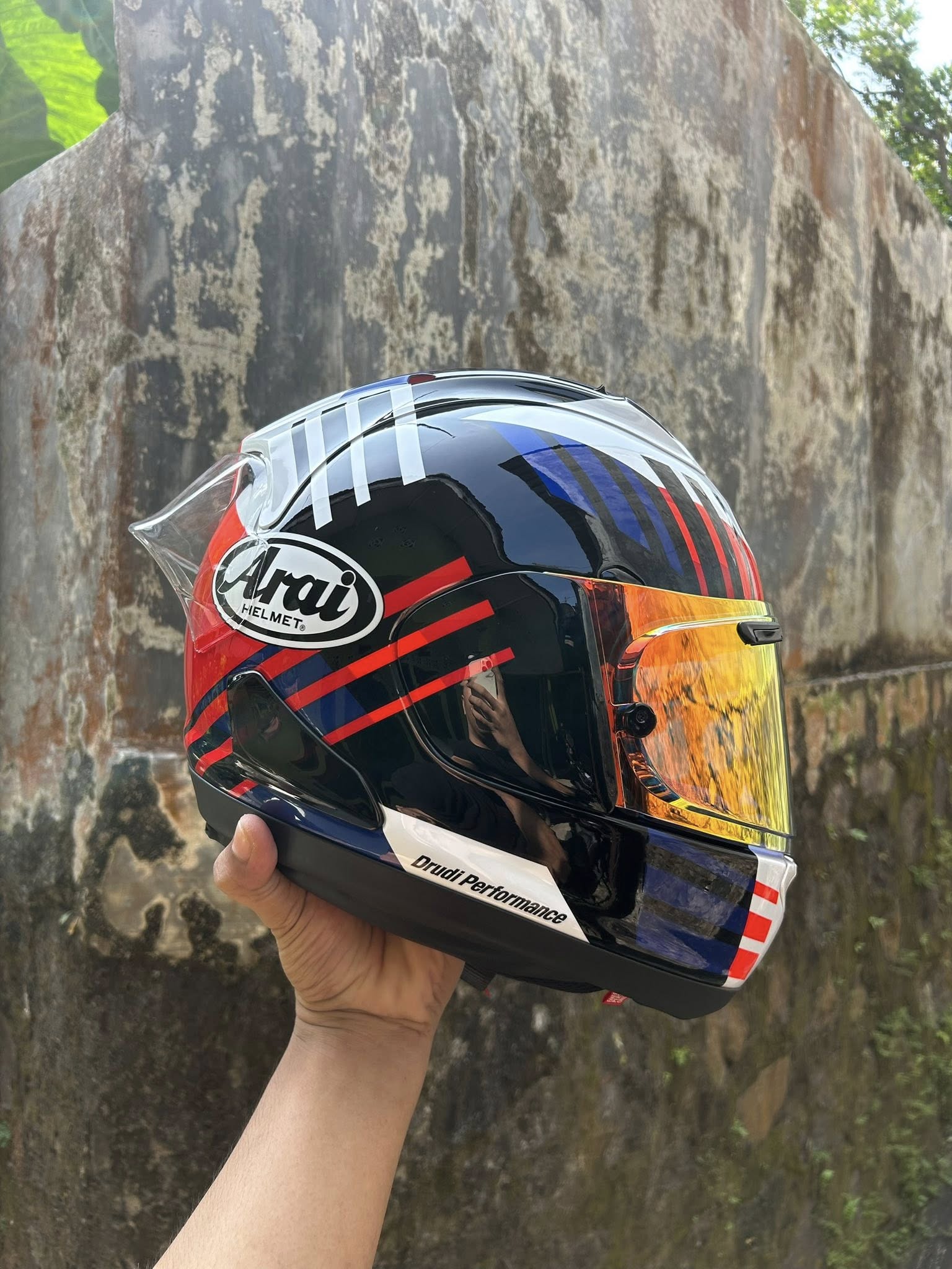 Jual Arai RX-7X Rea SB3 SNI Size M – Fullset Like New 🔥