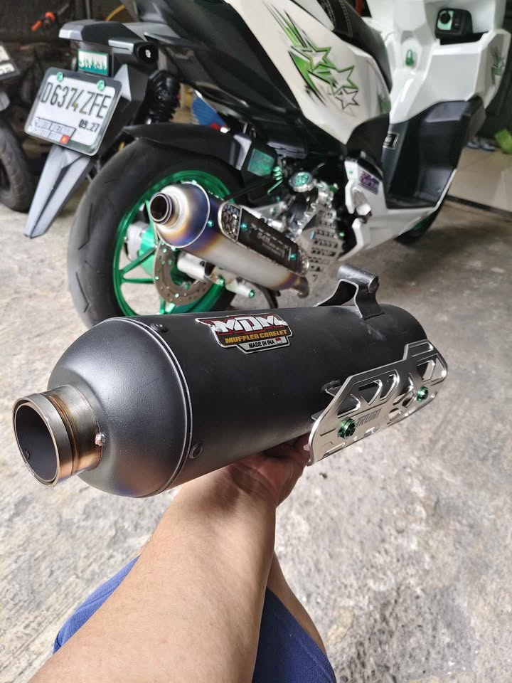 DIJUAL KNALPOT MDM SARTENG – GERUNG PADAT, AKSELERASI NENDANG 🔥