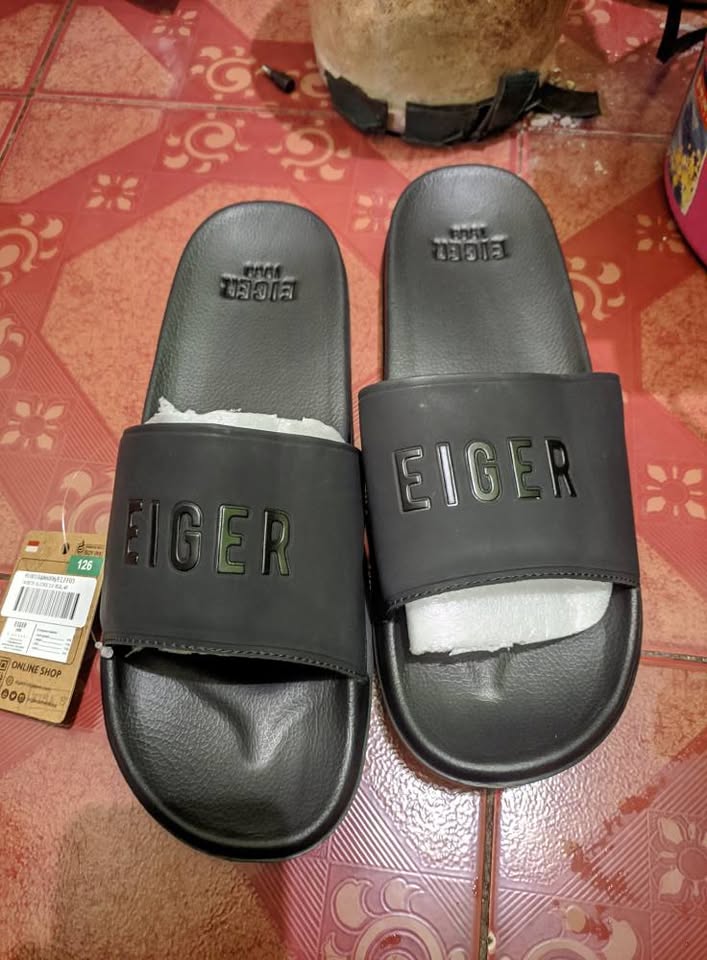 Sandal Slop EIGER NORTE SLIDER Original – Empuk, Stylish, Siap Gas!