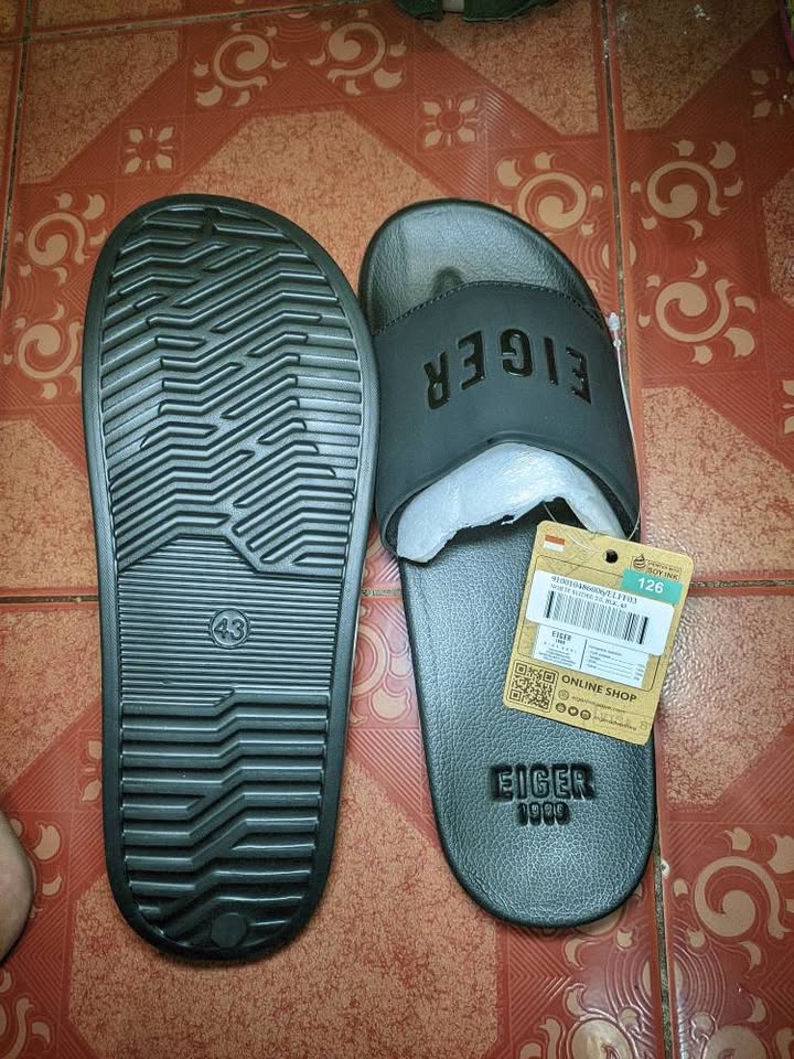 Sandal Slop EIGER NORTE SLIDER Original – Empuk, Stylish, Siap Gas!