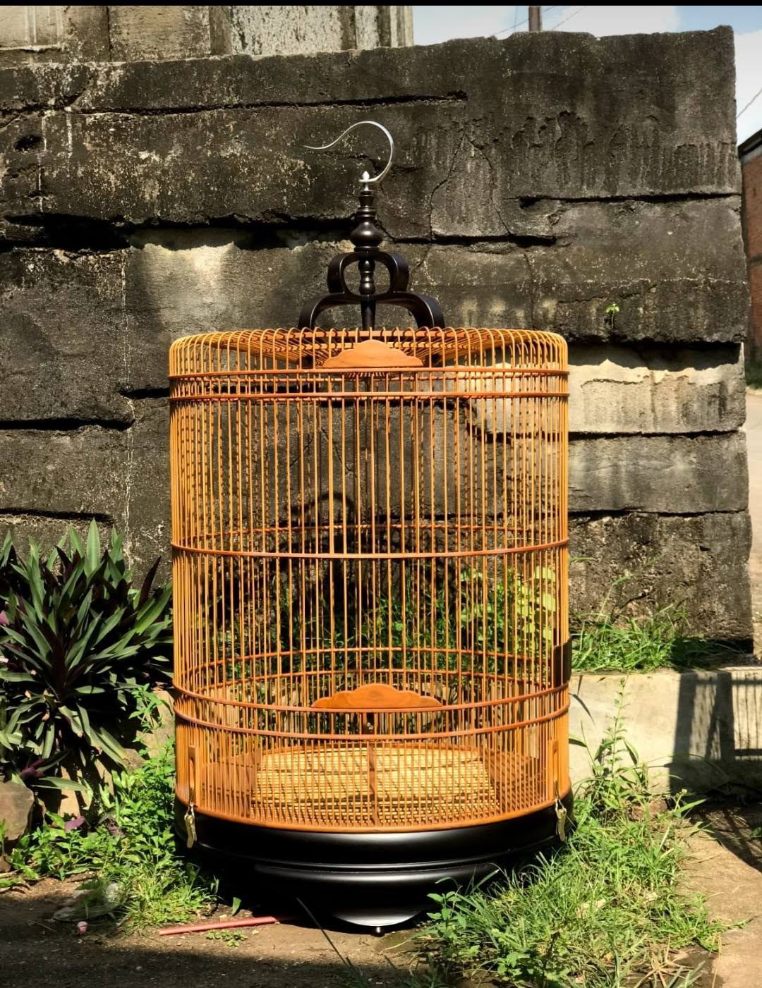 Sangkar Murai Boss Full Kayu Berkualitas – Bisa Custom Dekal Sesuai Selera