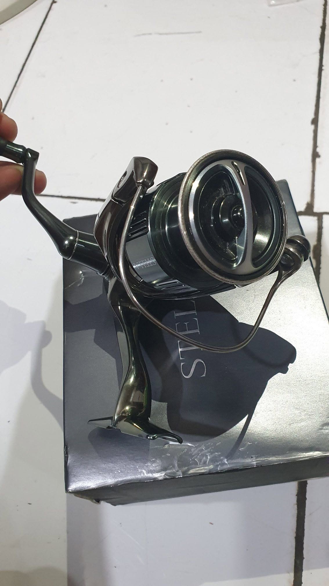 🎣 Jual Reel Shimano Stella 2022 C3000XG – No Minus, Lengkap + Tas