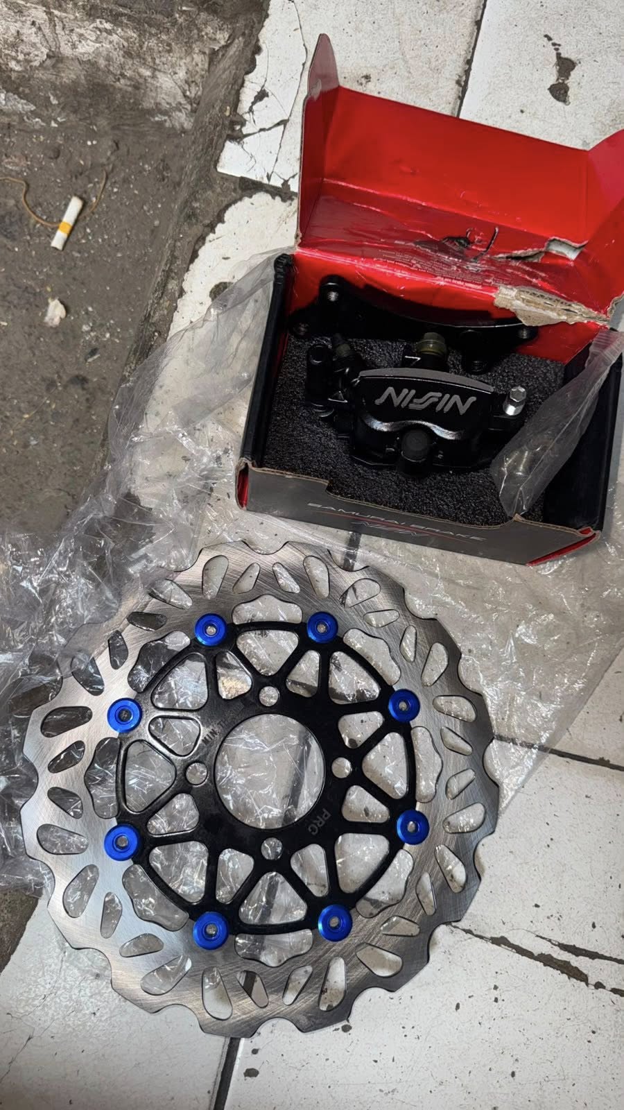 Kaliper 2 Piston + Disc Cakram 260mm PNP Beat / Vario / Genio / Scoopy