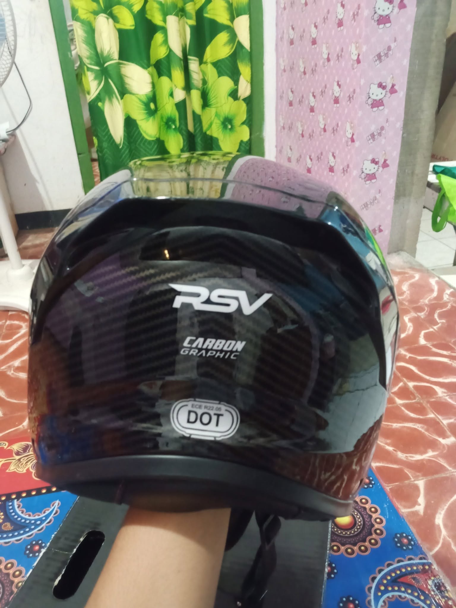 JUAL HELM MONGGO RSV KARBON ORIGINAL 🔥