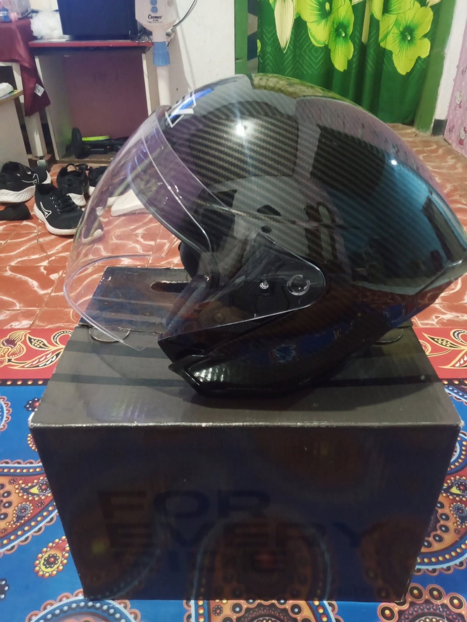 JUAL HELM MONGGO RSV KARBON ORIGINAL 🔥