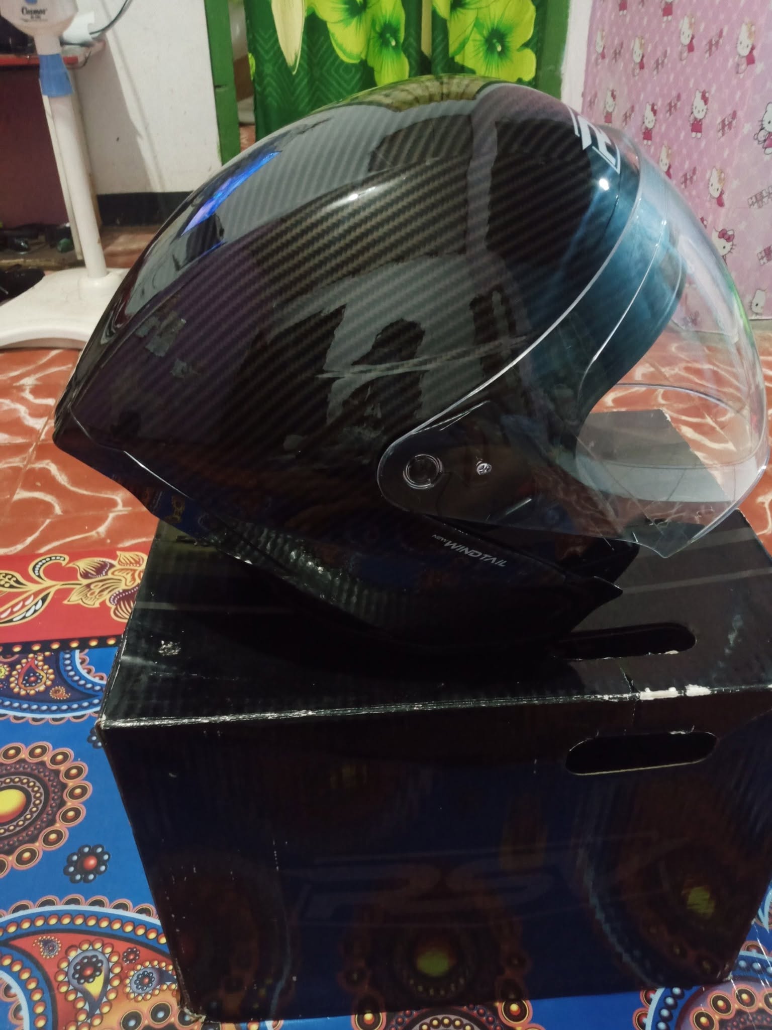JUAL HELM MONGGO RSV KARBON ORIGINAL 🔥