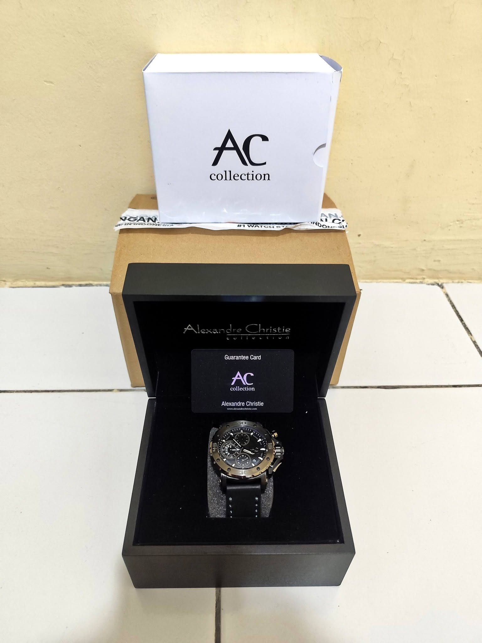 Jual Jam Tangan Pria Analog Alexandre Christie ACF-9205-MCLEPBA